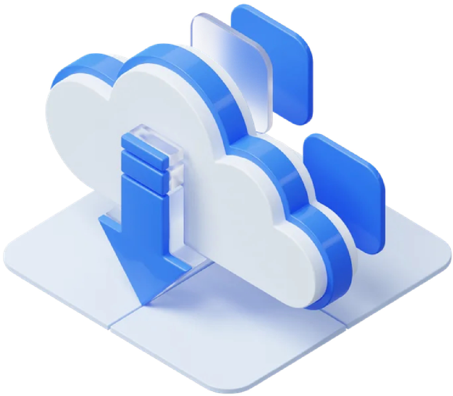 Cloud Storage Illustration